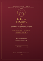 Couverture — Le Livre de Calcul (1950) — Tome III, CE1-CM2