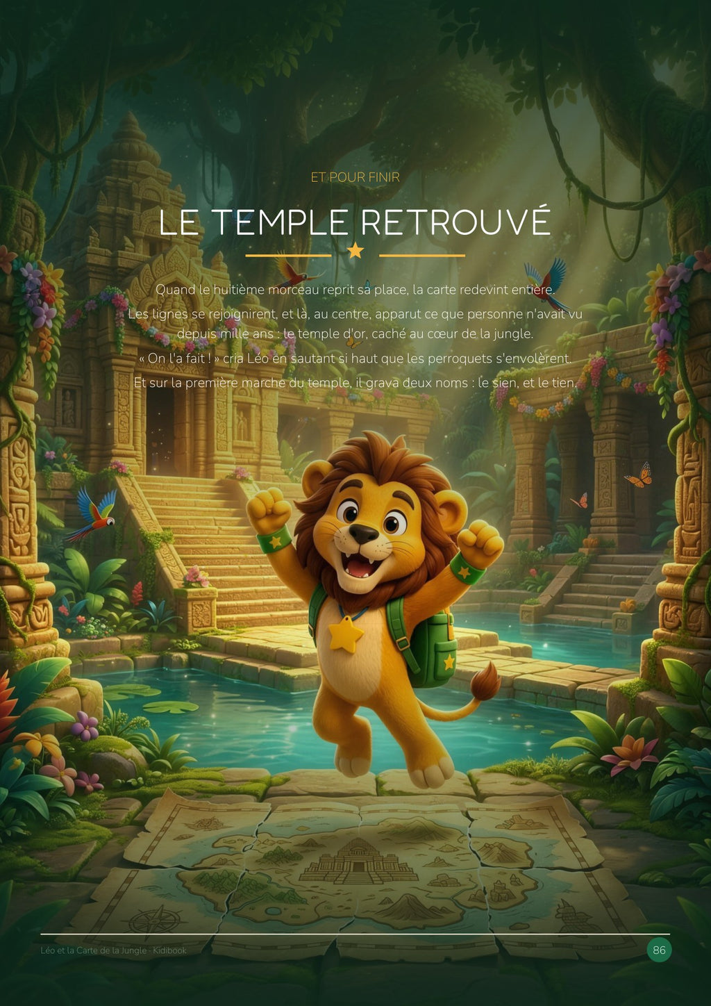 Aperçu intérieur — Léo et la Carte de la Jungle — Grand cahier d'activités CE1