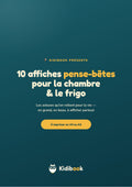 Couverture — Pack de 10 affiches Pense-Bêtes à imprimer (PDF)