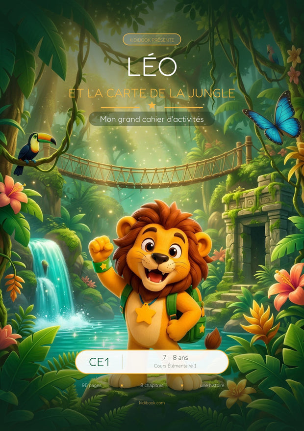 Léo et la Carte de la Jungle — Grand cahier d'activités CE1