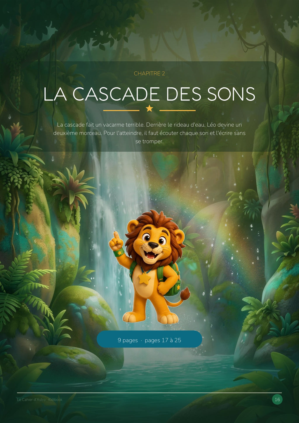 Aperçu intérieur — Léo et la Carte de la Jungle — Grand cahier d'activités CE1