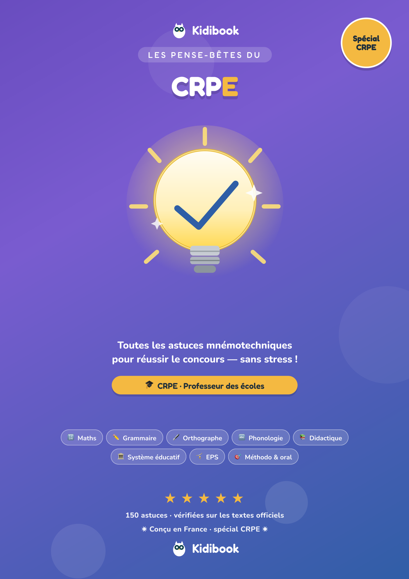 Couverture — Les Pense-Bêtes du CRPE