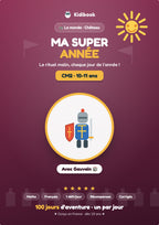 Ma Super Année CM2 — Kidibook — couverture (monde Château)