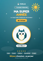 Ma Super Année GS — Kidibook — couverture (monde Maternelle)