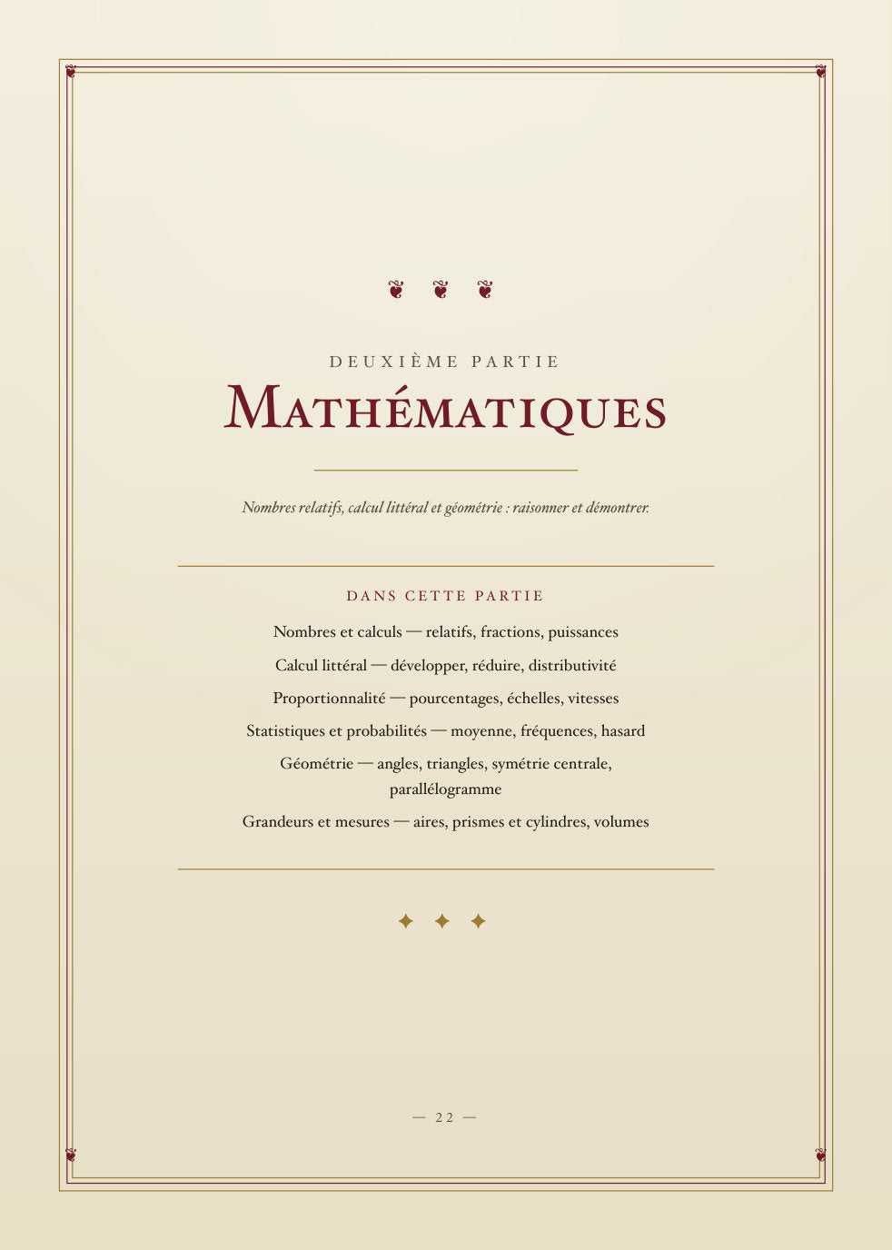Aperçu intérieur — Le Grand Manuel de Cinquième — toutes les matières (page 22)