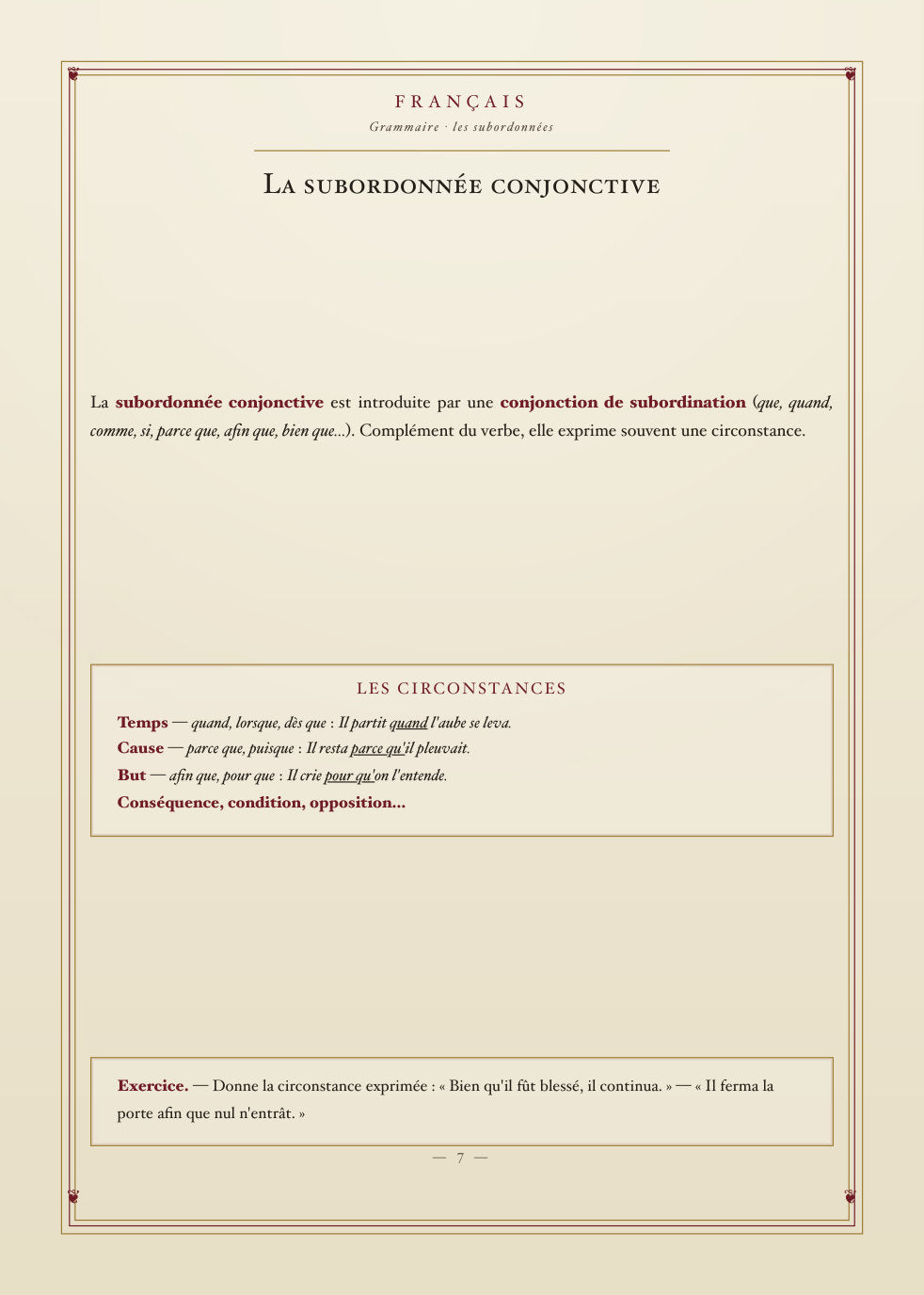 Aperçu intérieur — Le Grand Manuel de Cinquième — toutes les matières (page 7)