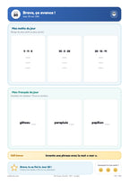 Aperçu intérieur — Ma Super Année CE1 — Kidibook (page 21)