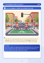 Aperçu intérieur — Malo & Lila, champions de la route — le code de la route expliqué aux enfants (CP→CM2)