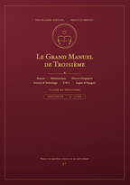 Couverture — Le Grand Manuel de Troisième — toutes les matières