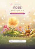 Couverture — Rosie et la Fleur d'Or — Grand cahier d'activités MS