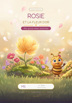 Couverture — Rosie et la Fleur d'Or — Grand cahier d'activités MS