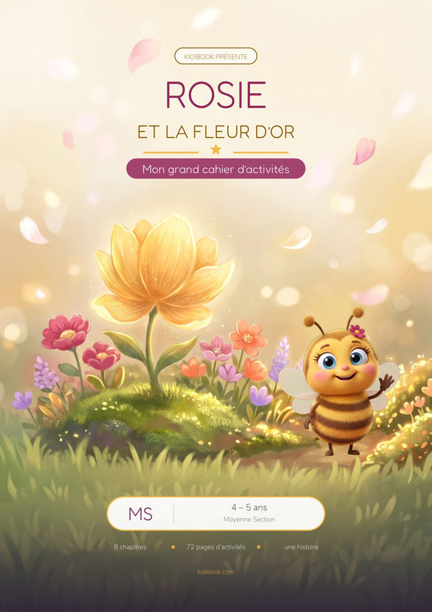 Rosie et la Fleur d'Or — Grand cahier d'activités MS