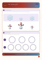 Titou and the Grand Chalet — Large activity book for preschool — inside page