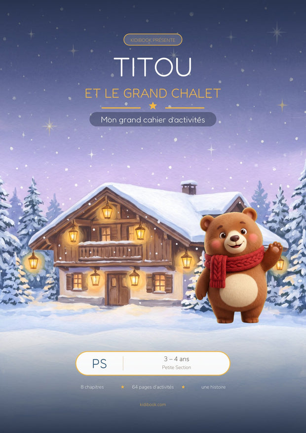 Titou et le Grand Chalet — Grand cahier d'activités PS