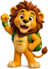 Léo, la mascotte Kidibook