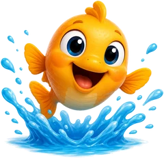 Plouf, la mascotte CP Kidibook